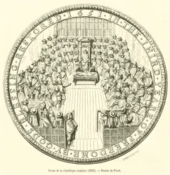 Sello de la república inglesa, 1651